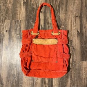 GAP - Orange Corduroy Bag